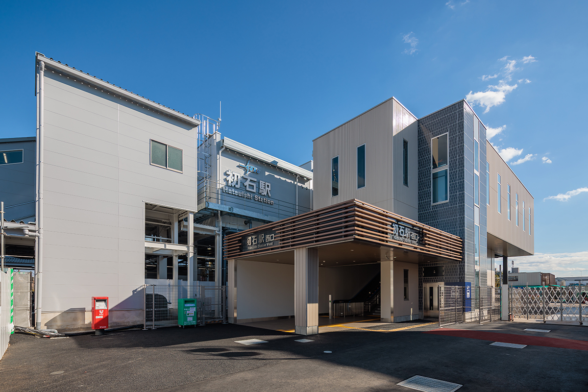 初石駅橋上化 - 画像2
