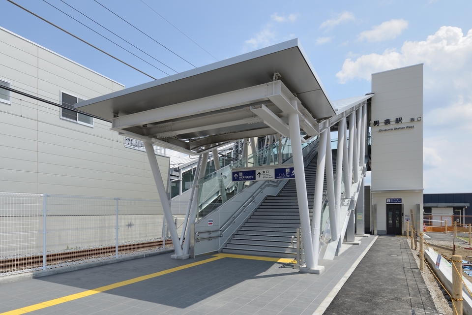 男衾駅橋上化 - 画像3