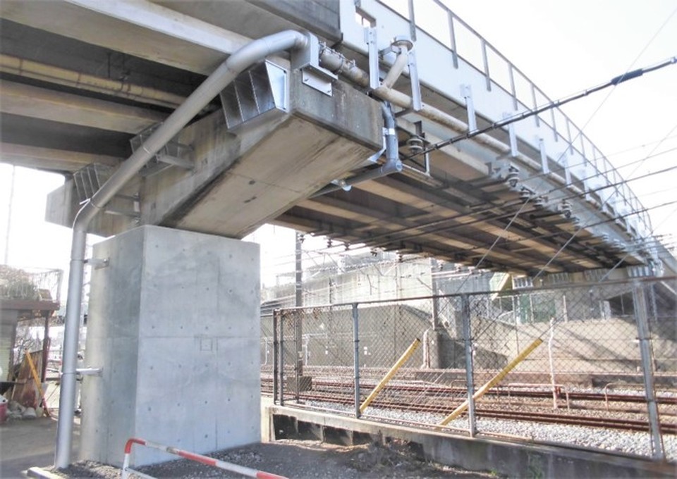 古美山立体橋耐震補強工事