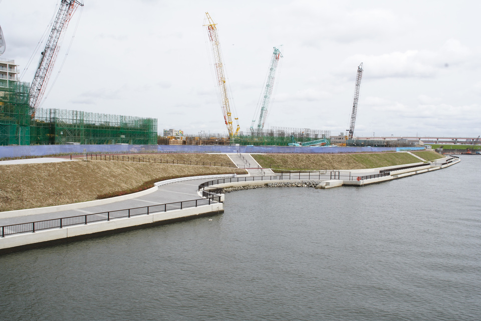 隅田川修景工事