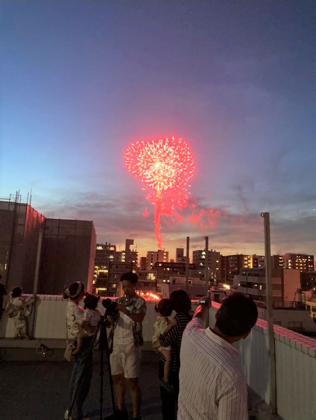 隅田川花火大会鑑賞会を開催しました！ - 画像1