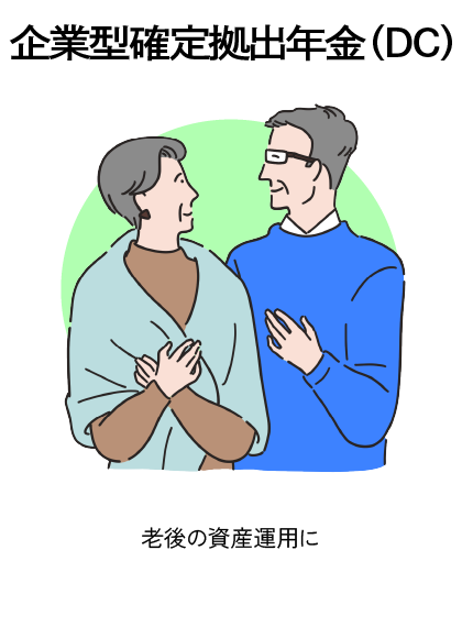 企業型確定拠出年金（DC） 老後の資産運用に